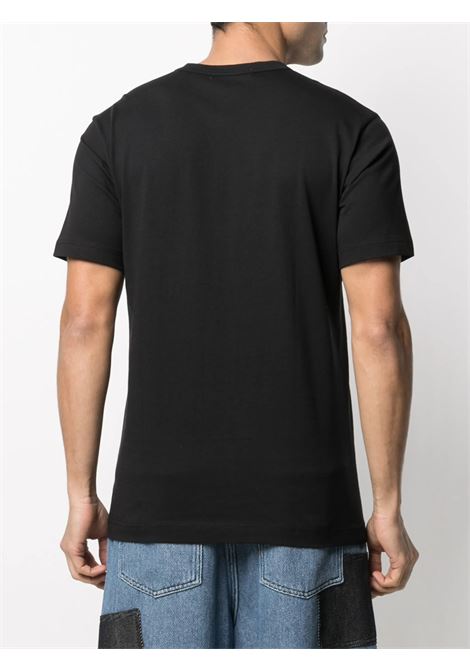 crewneck t-shirt man black COMME DES GARÇONS SHIRT | FZ-T002-PER1